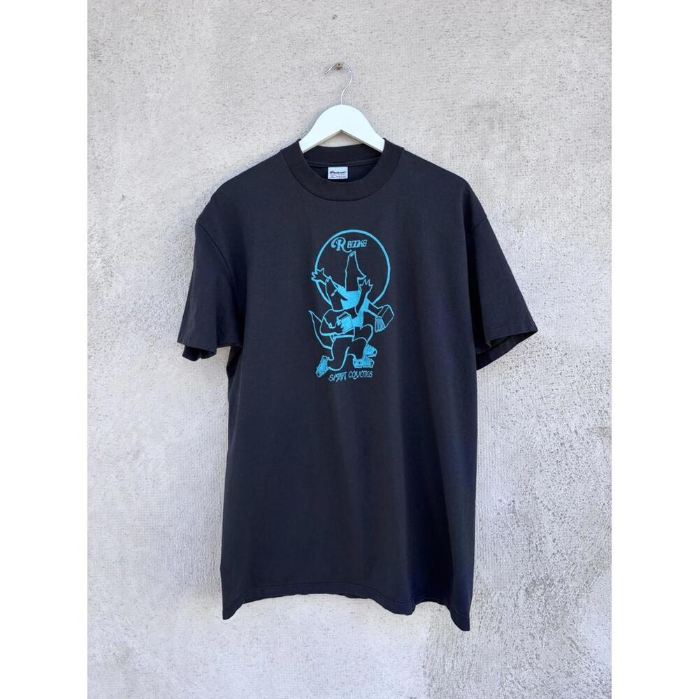 Vintage 90s R Books Los Alamos Book Store T-shirt XL Smart Coyotes Steadman